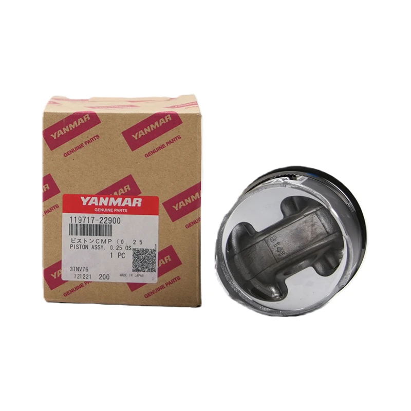 119717-22900 Поршень и кольцо Yanmar O/S 0.25 для серии 3TNV76