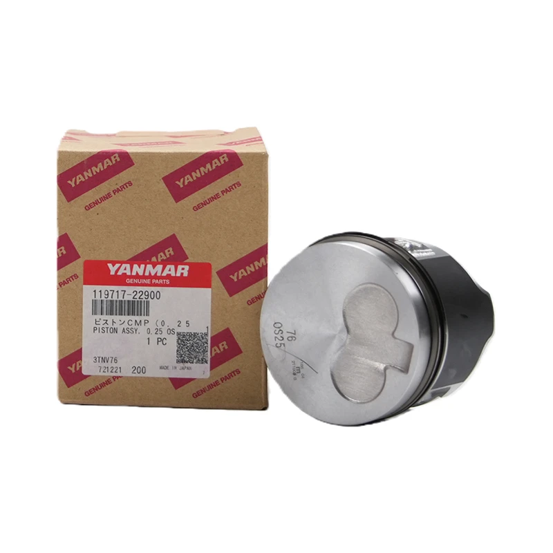 119717-22900 Поршень и кольцо Yanmar O/S 0.25 для серии 3TNV76