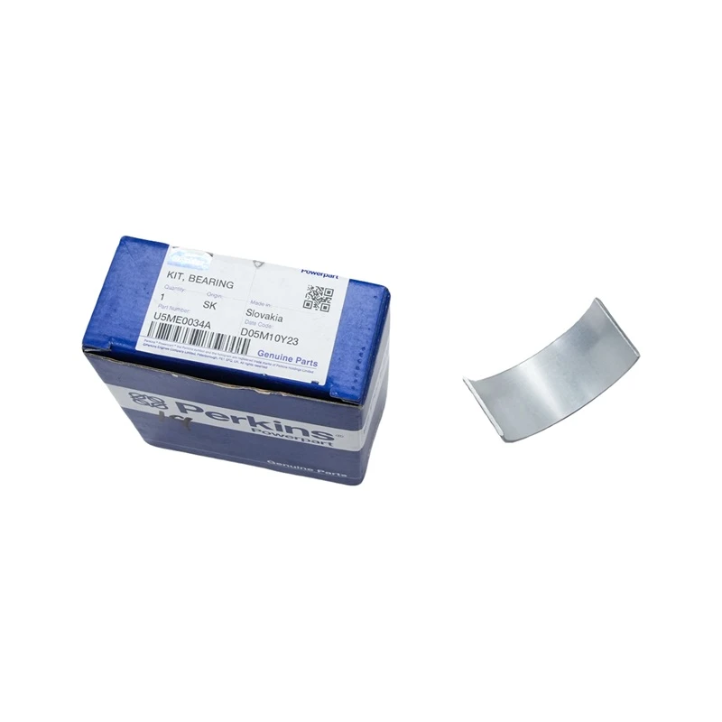 Комплект коренных подшипников Perkins U5ME0034A, совместимый с двигателем Perkins 1004.4(AA).