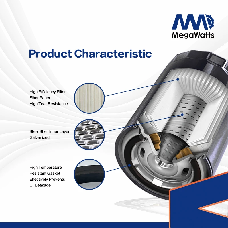 Сменные масляные фильтры Fleetguard LF3345, совместимые с двигателями Cummins 4BT3.9-G1/G2/G3.