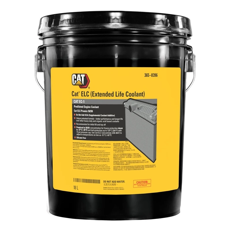 3658396 Охлаждающая жидкость Caterpillar Extended Life Coolant 50/50 Premix (18 литров)