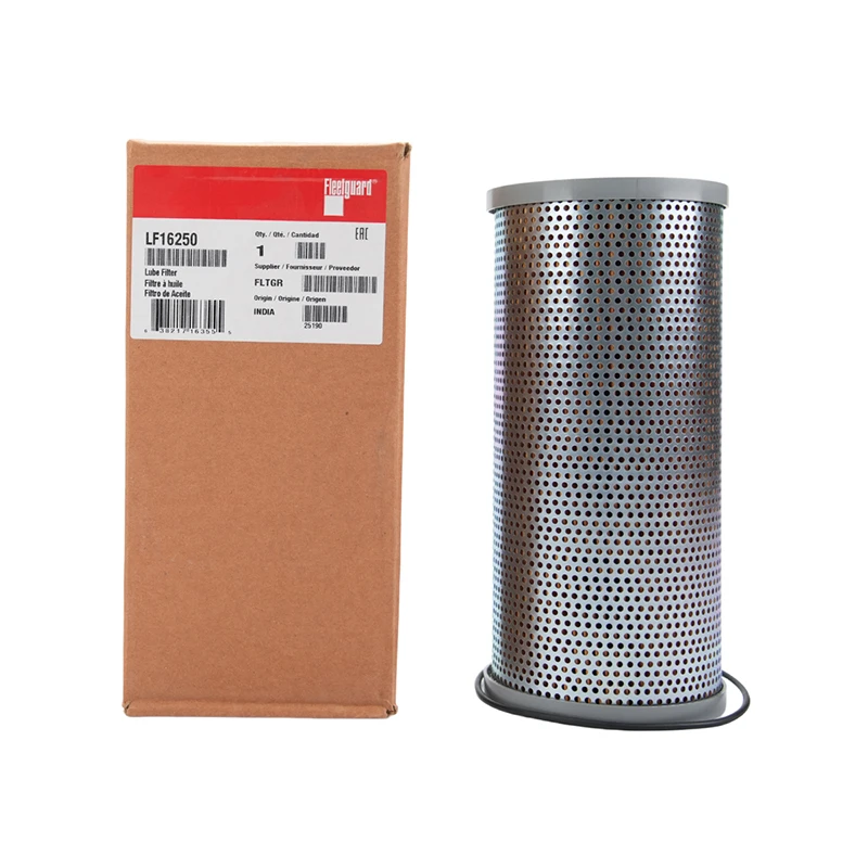 Фильтр смазки Fleetguard LF16250, совместимый с двигателем Perkins 2206A-E13TAG2.