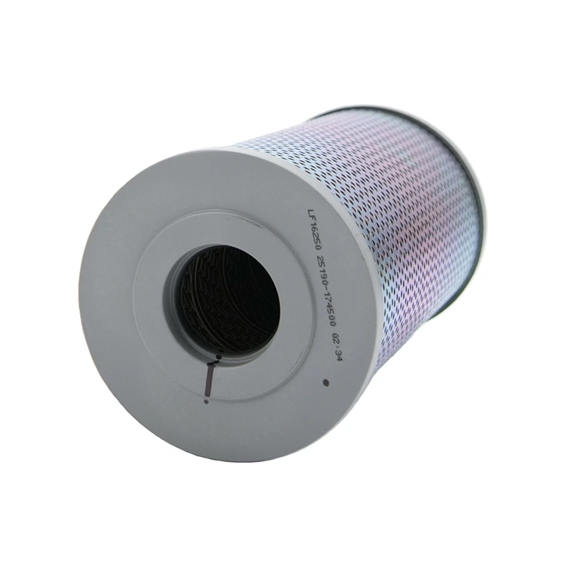 Фильтр смазки Fleetguard LF16250, совместимый с двигателем Perkins 2206A-E13TAG2.