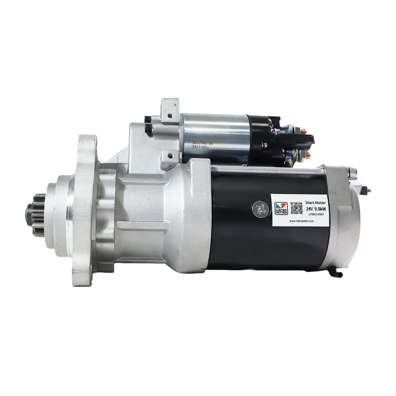 Стартер Lister Petter LP00014567, совместимый с двигателями LP689G1, LP689G2 и LP689G3.