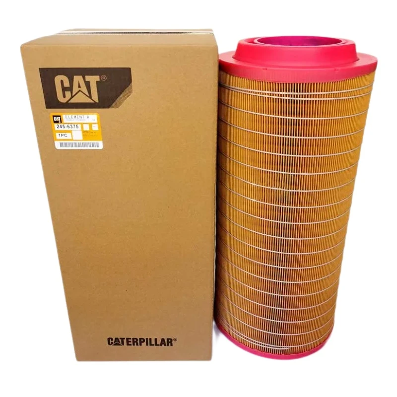 Воздушный фильтр Caterpillar 2456375, совместимый с моделями Caterpillar 545D и 535D.