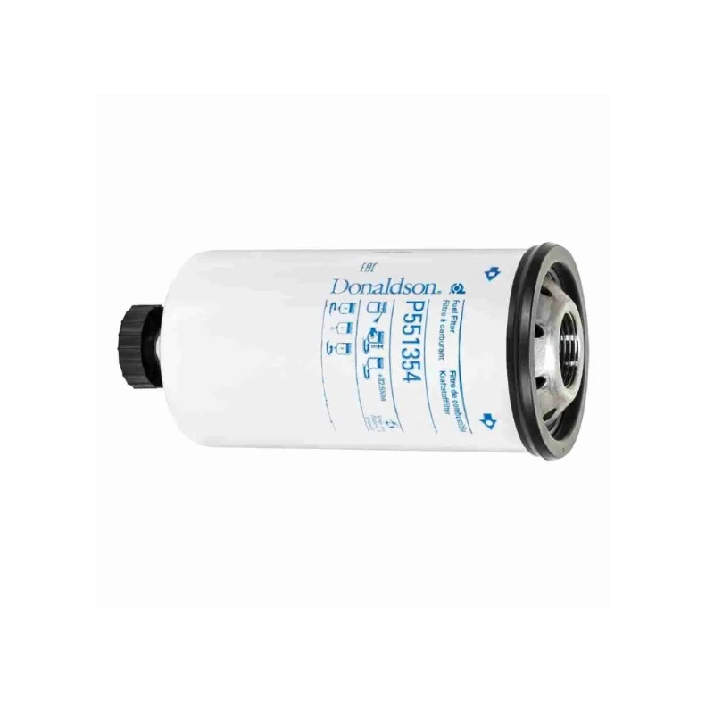 Топливный фильтр Donaldson P551354, совместимый с двигателем Perkins 1104C-44T, 4.4 л.