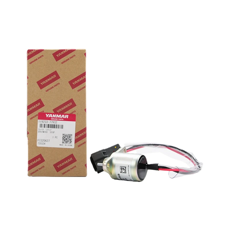 119233-77932 Заглушка электромагнитного клапана Yanmar для TB235, 3TNV88-BPTB2