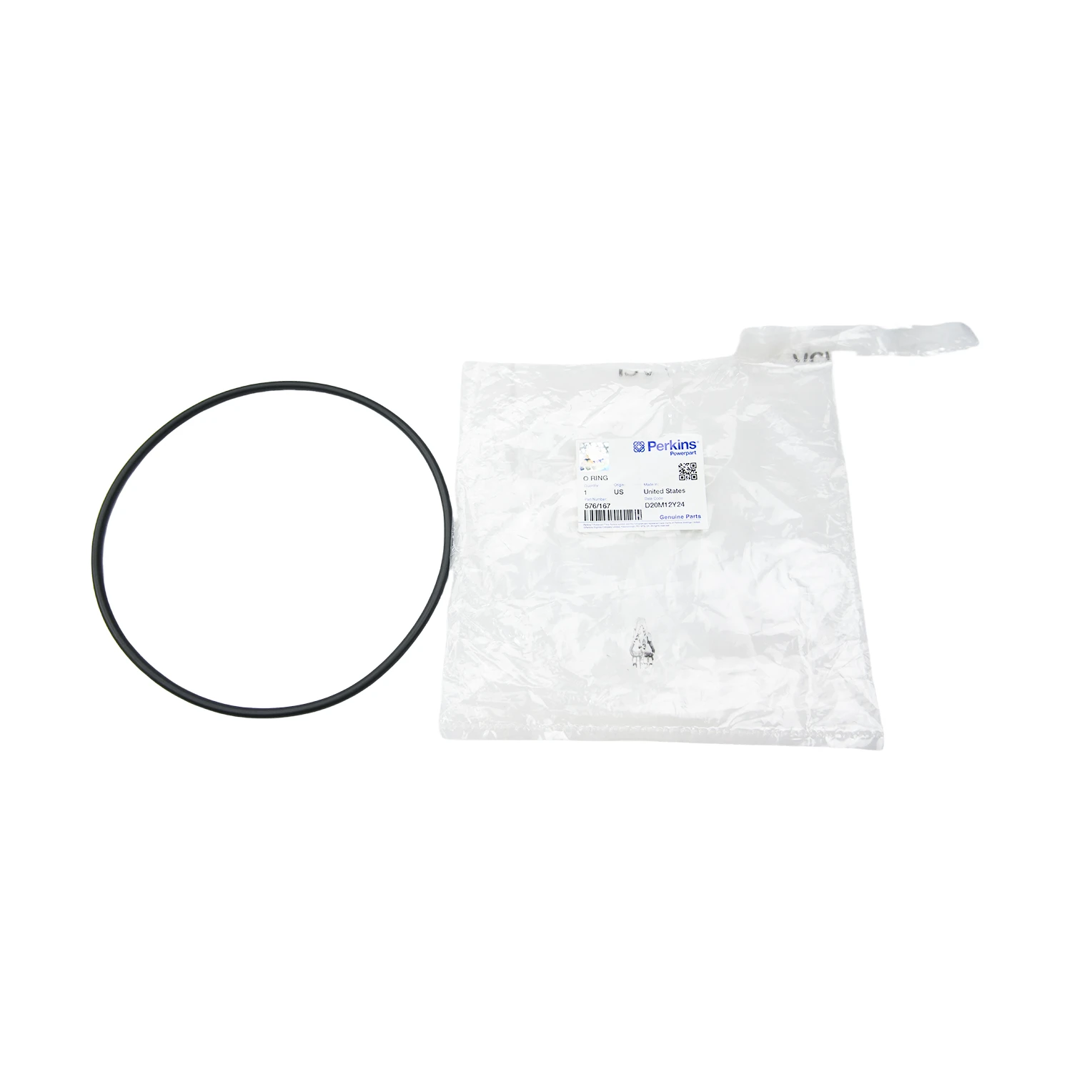 Уплотнение Perkins Original O Seal 576/167, совместимое с серией Perkins 4000.